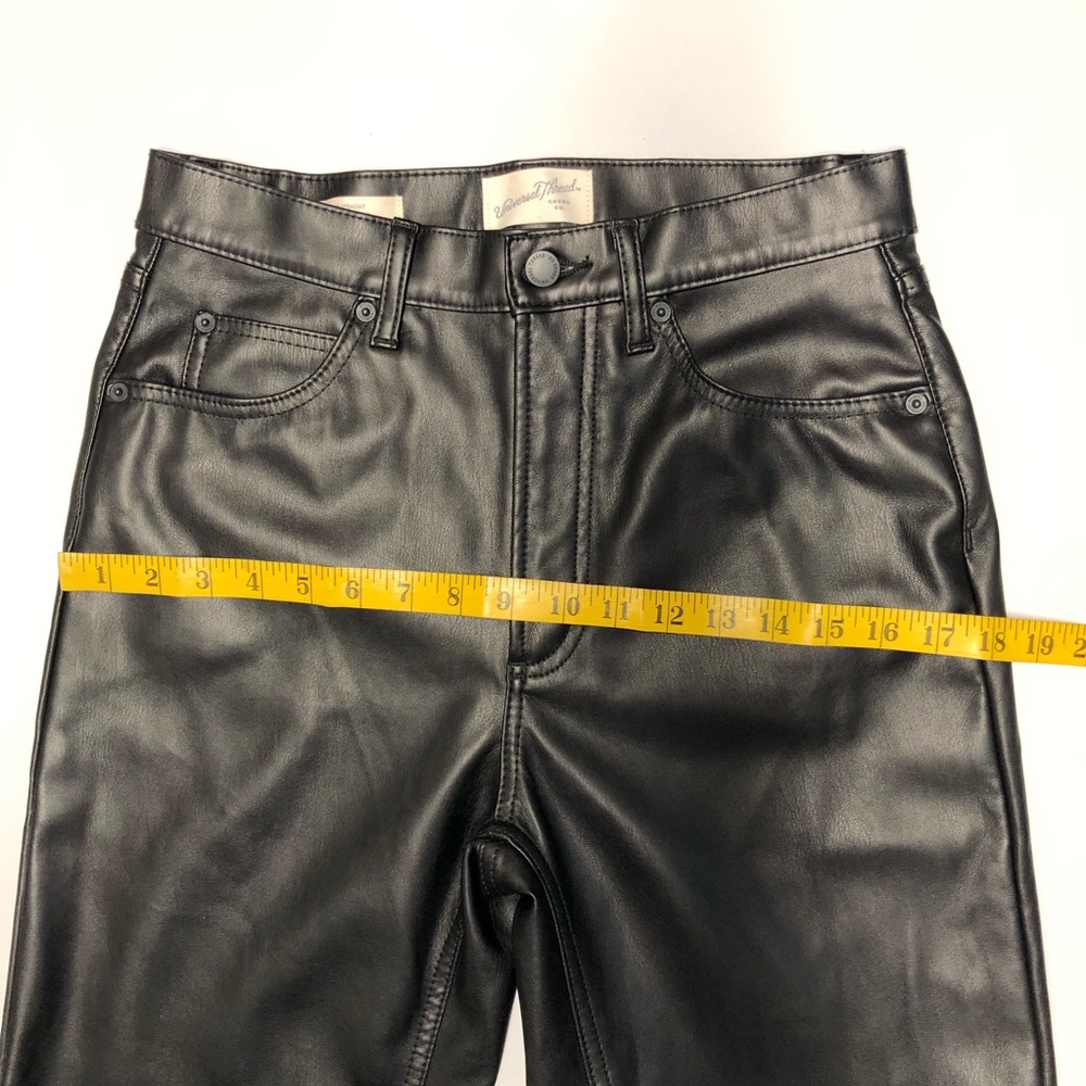Universal Thread Highest Straight Faux Leather Pa… - image 6